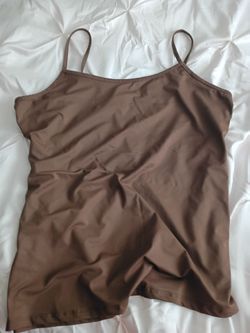 Maurice's brown stretchy Tank