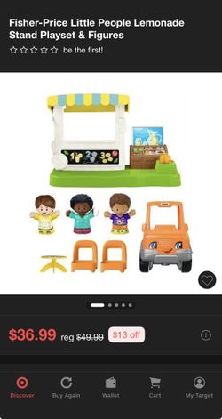 Little People Lemonade stand