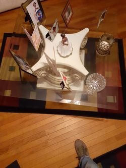 Living room table set