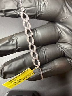 Natural Diamond Adjustable Bracelet