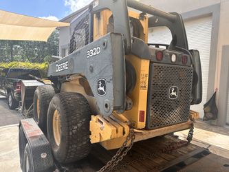 2012 John Deere Skid Steer 332D And Several Attachments
