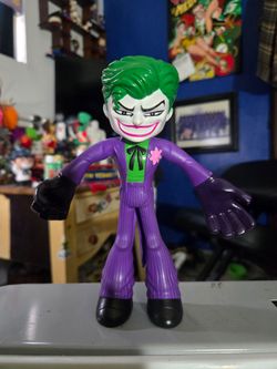 Mattel Justice League Flextreme The Joker bendable action figure.