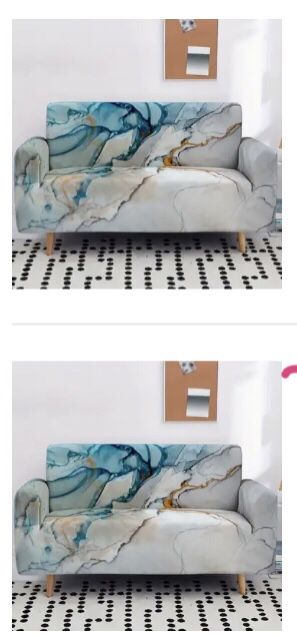 Sofa And Loveseat Covers Read Description
