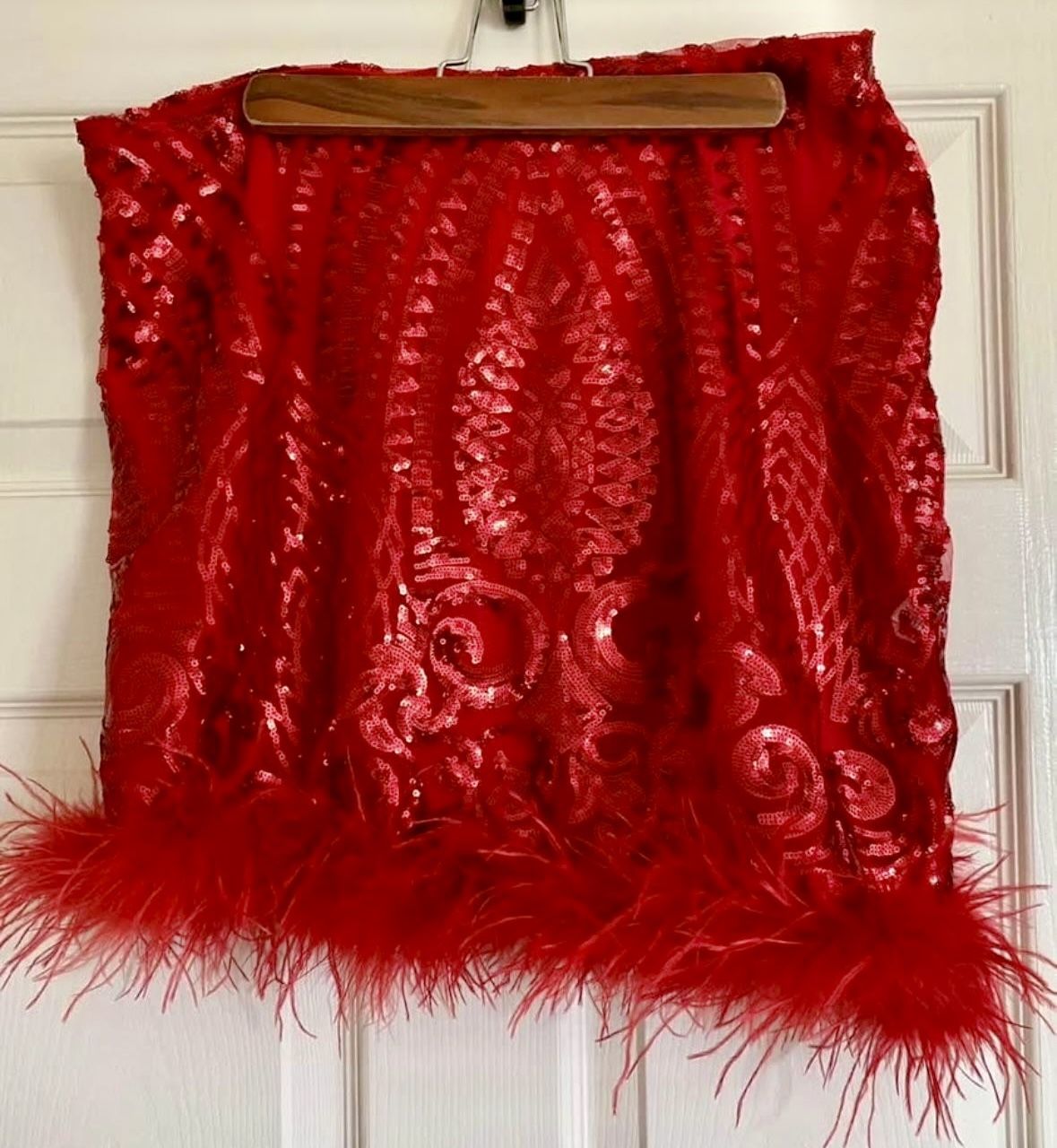 red skirt
