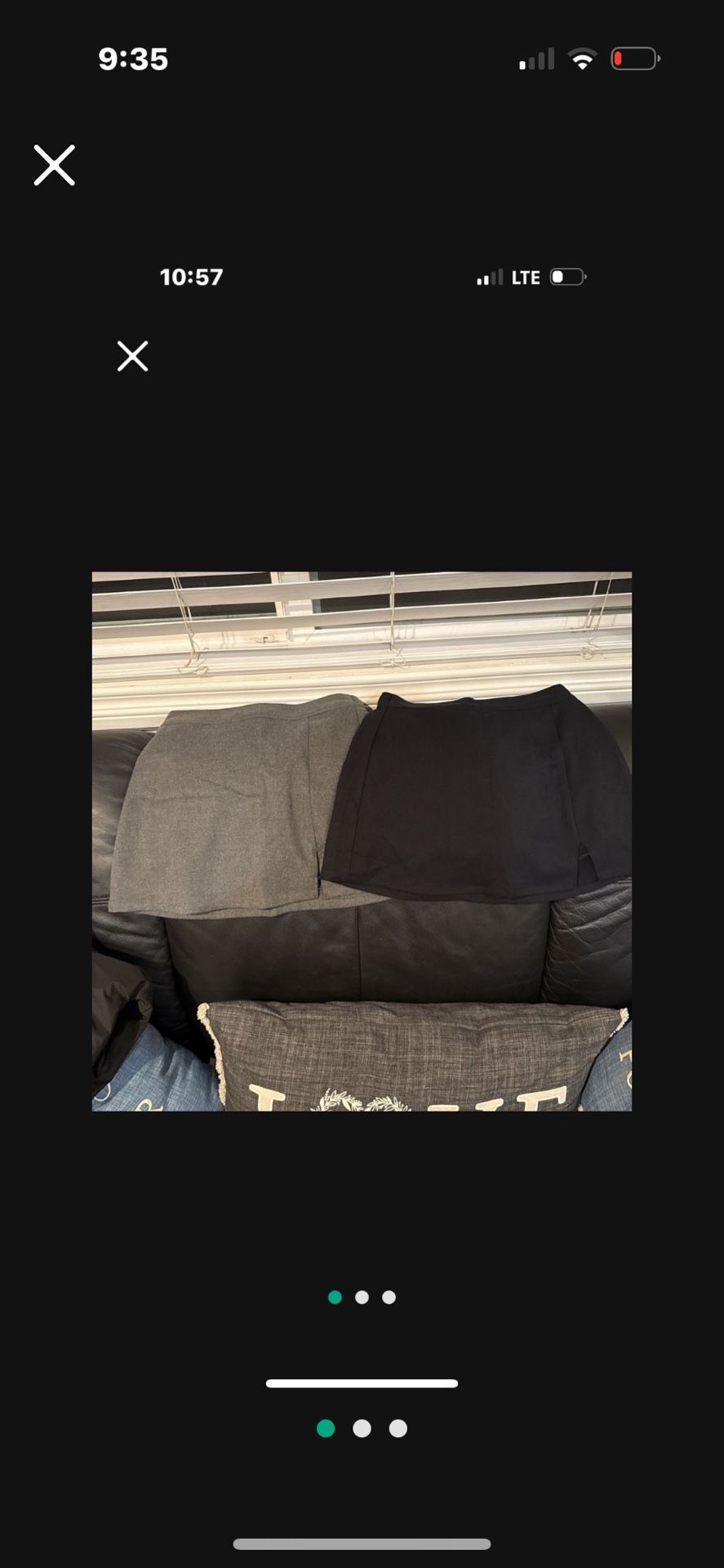 Hollister Ultra High Rise Skorts Size XS