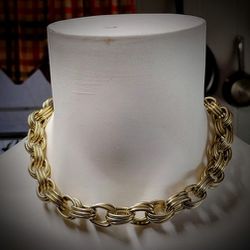 Vintage Fossil Necklace And Bracelet Set