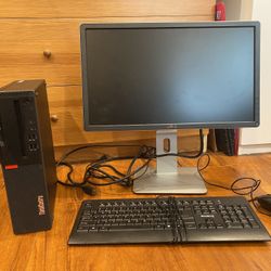 Lenovo PC With Monitor *Win 11Pro, SSD HD