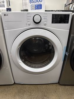 New open box LG electric 220 volts dryer