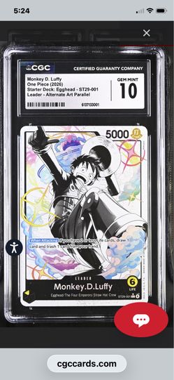 Monkey D Luffy Alternate Art