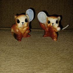 Squirrel Salt And Pepper Shakers 