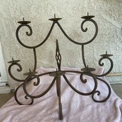 Iron Candle Holder