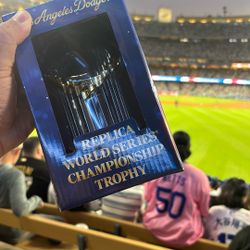 World Series Championship Trophy LA DODGERS