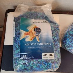 Aquarium Gravel Blue