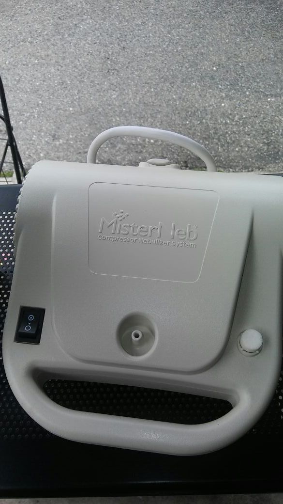 Mister neb compressor nebulizer system