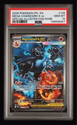 PSA 10 Mega Charizard X ex Special Illustration Rare