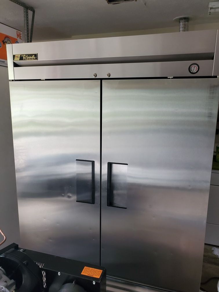 True T-49F-HC Commercial Reach-In Solid Swing Door Freezer