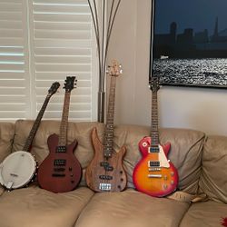Guitars And A Banjo $400 Each