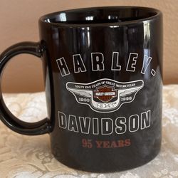 🏍️Harley-Davidson 95th Anniversary Commemorative Coffee Mug⚫️Read Full Description Below⚫️
