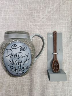 Disney Nightmare Before Christmas  coffee mugs with spoon
