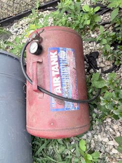 Portable air tank