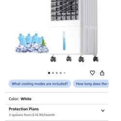 3-IN-1 Portable Air Conditioners, Evaporative Air Cooler 