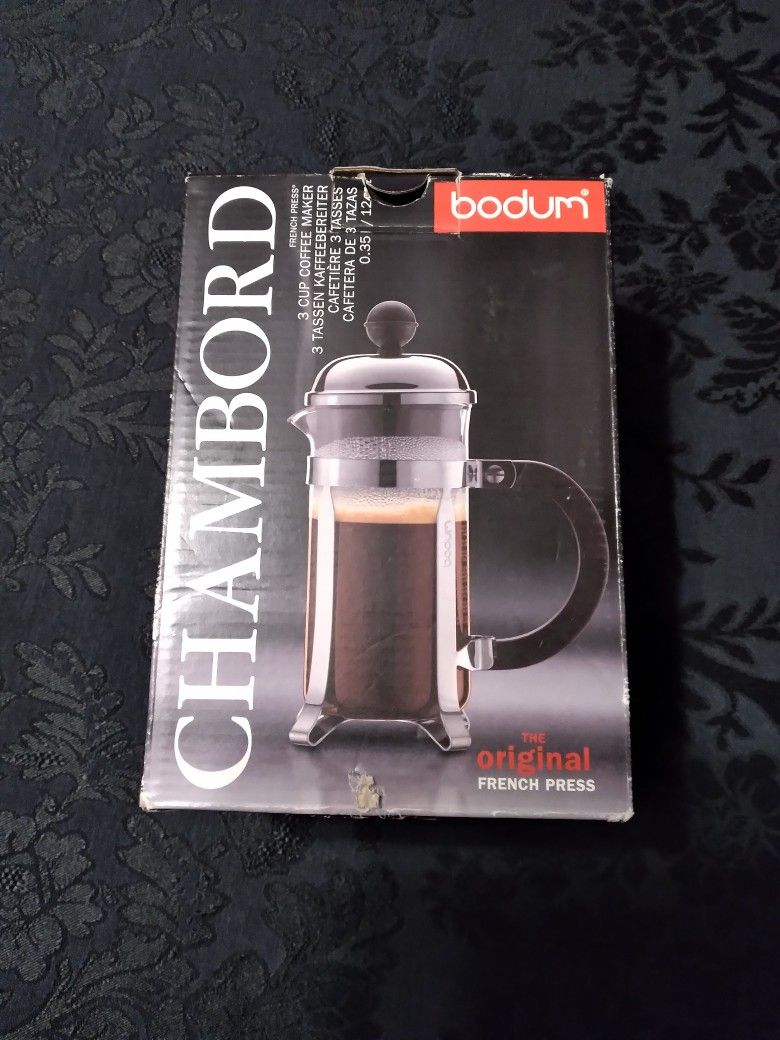 Bodum Chambord 3-Cup French Press Coffee Maker