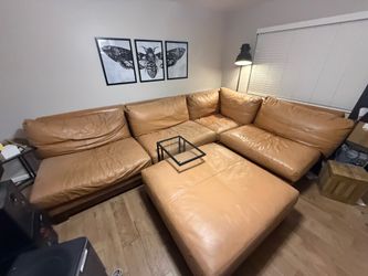 Leather Couch Sectional