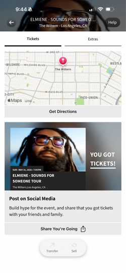 Elmiene Concert at The Wiltern 5/31