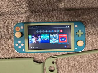 Nintendo switch lite -animal crossing version