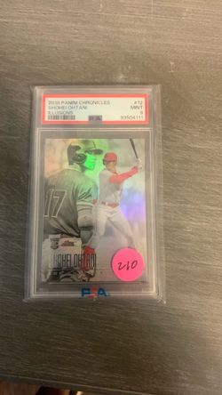 2018 Panini Chronicles Ohtani 12