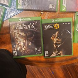 Fallout 4 And 76 Xbox One Game