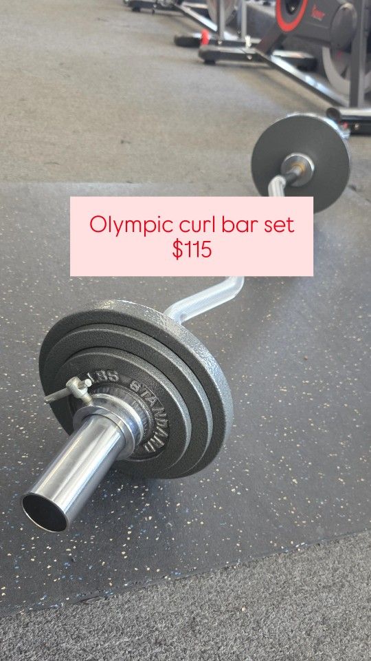 Curl Bar Set