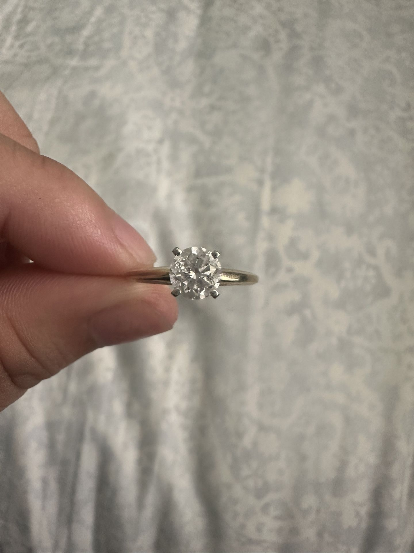 Yellow Gold Engagement Ring