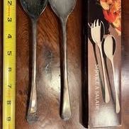 Silver Plated Salad Server