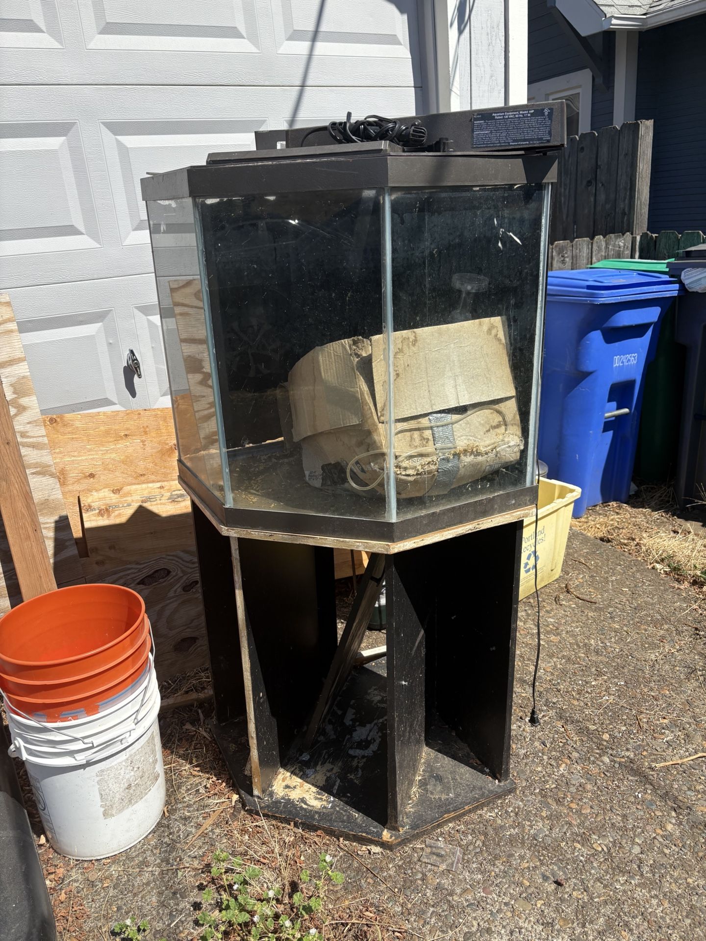 Fish Tank If Up It’s Available 