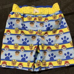 Paw Patrol toddler boys size 2T swim trunks