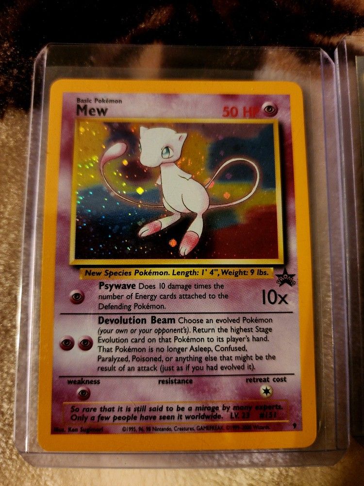 Mew Pokemon Card