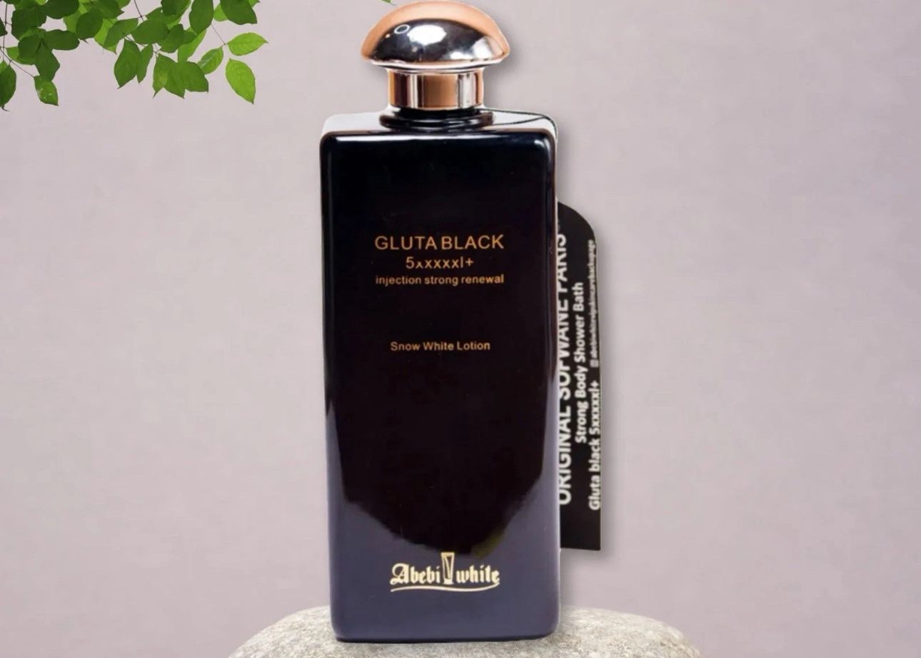 Abebi white Gluta Black Snow White Body Lotion effective 500ml X 1