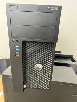 DELL Tower 3620 | E3-1225 3.30GHz, 16GB RAM, 512GB HDD, dual Radeon PRO WX 2100