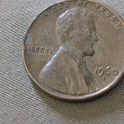 1960 D. Small Date Penny 