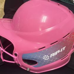 Pink Size Sm/M Softball Batting Helmet