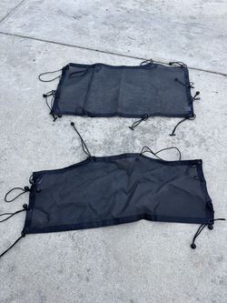 Jeep sun shades - front and back