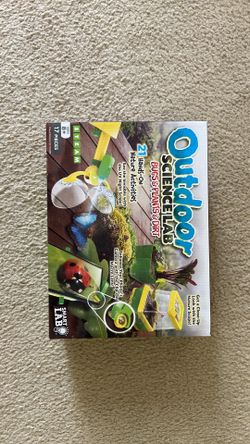Outdoor science lab kit ages 8+ new