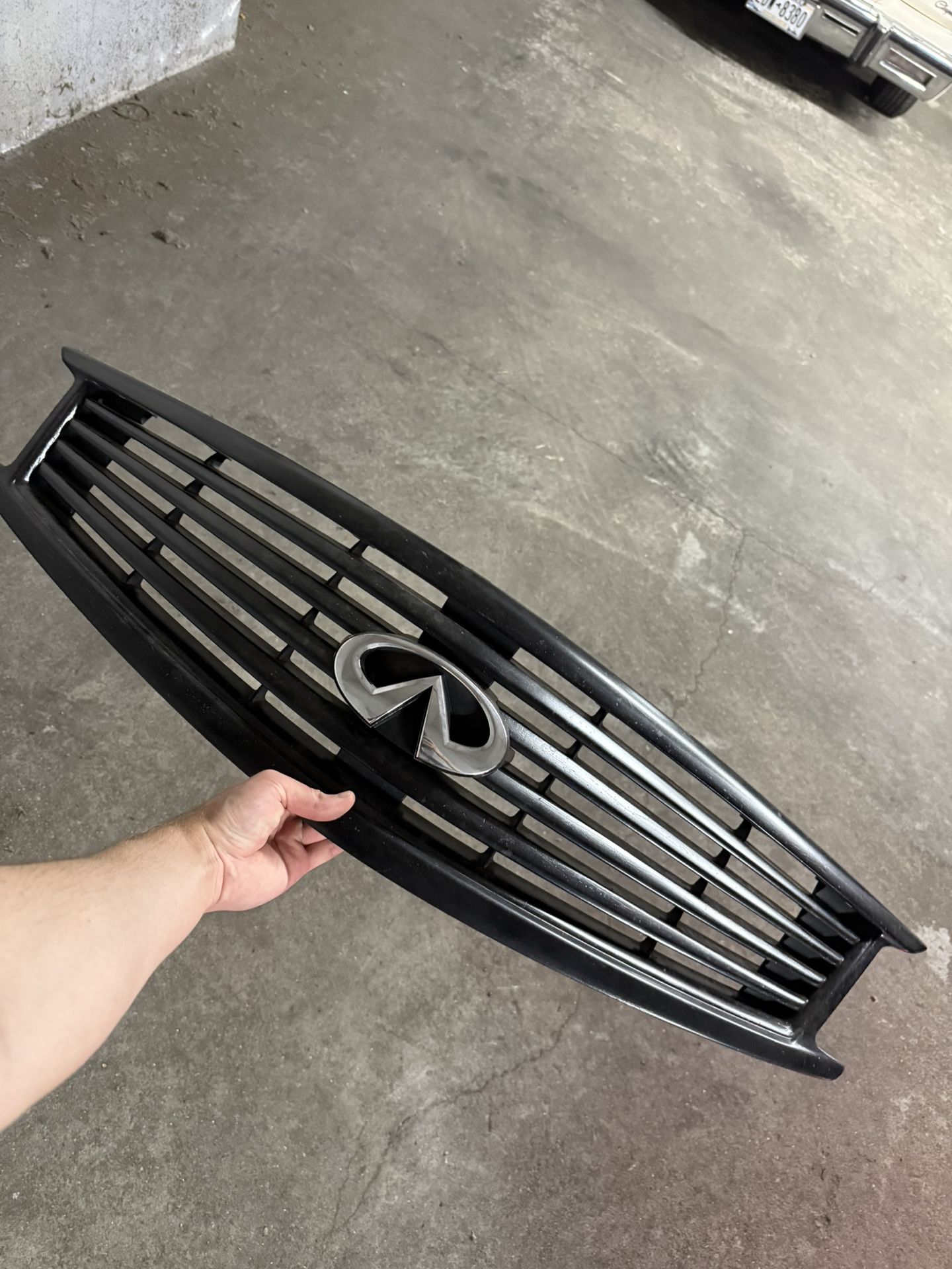 OEM Black Front Grill Infiniti G37 Sedan 2010-2013