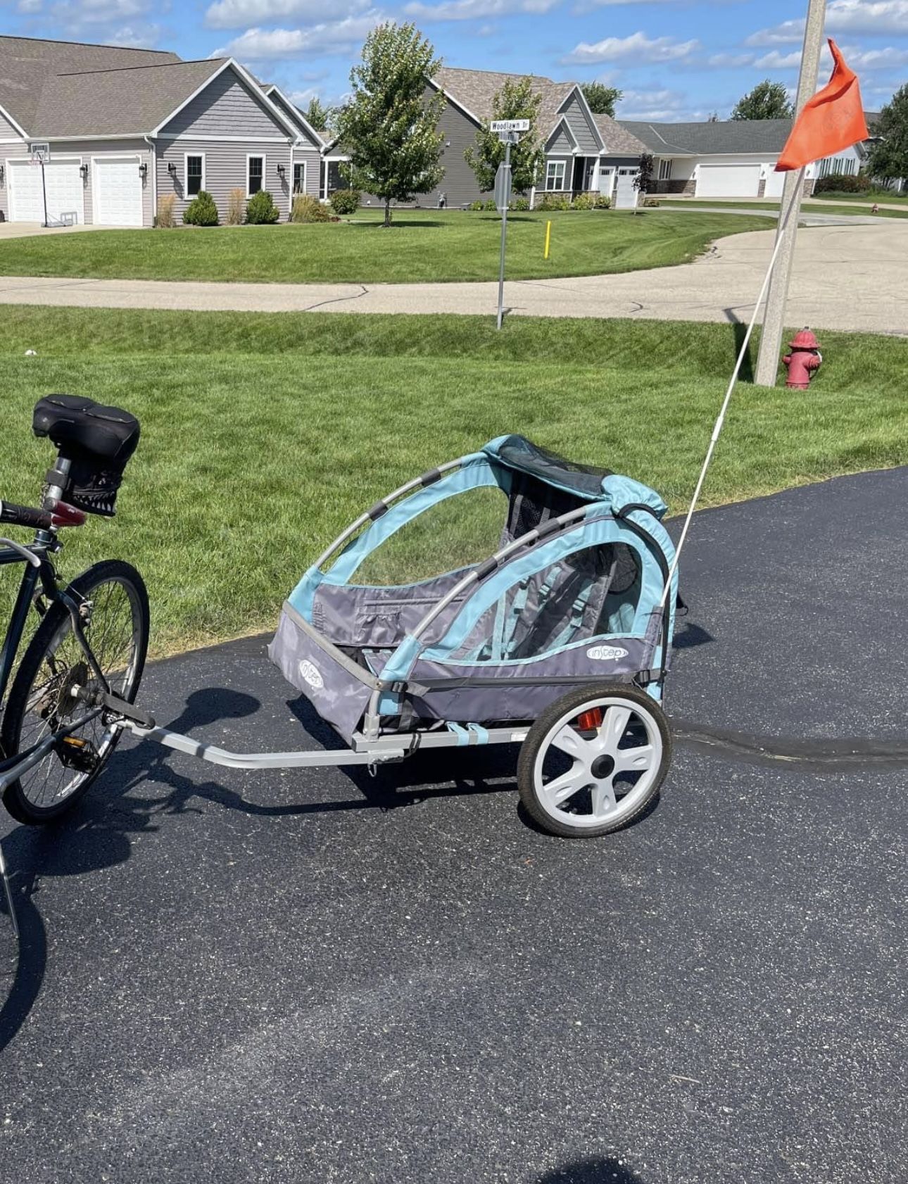InStep Kids Bike Trailer Double Seater