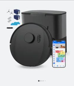 Robot Vacuum with Auto-Empty Base and Accessories