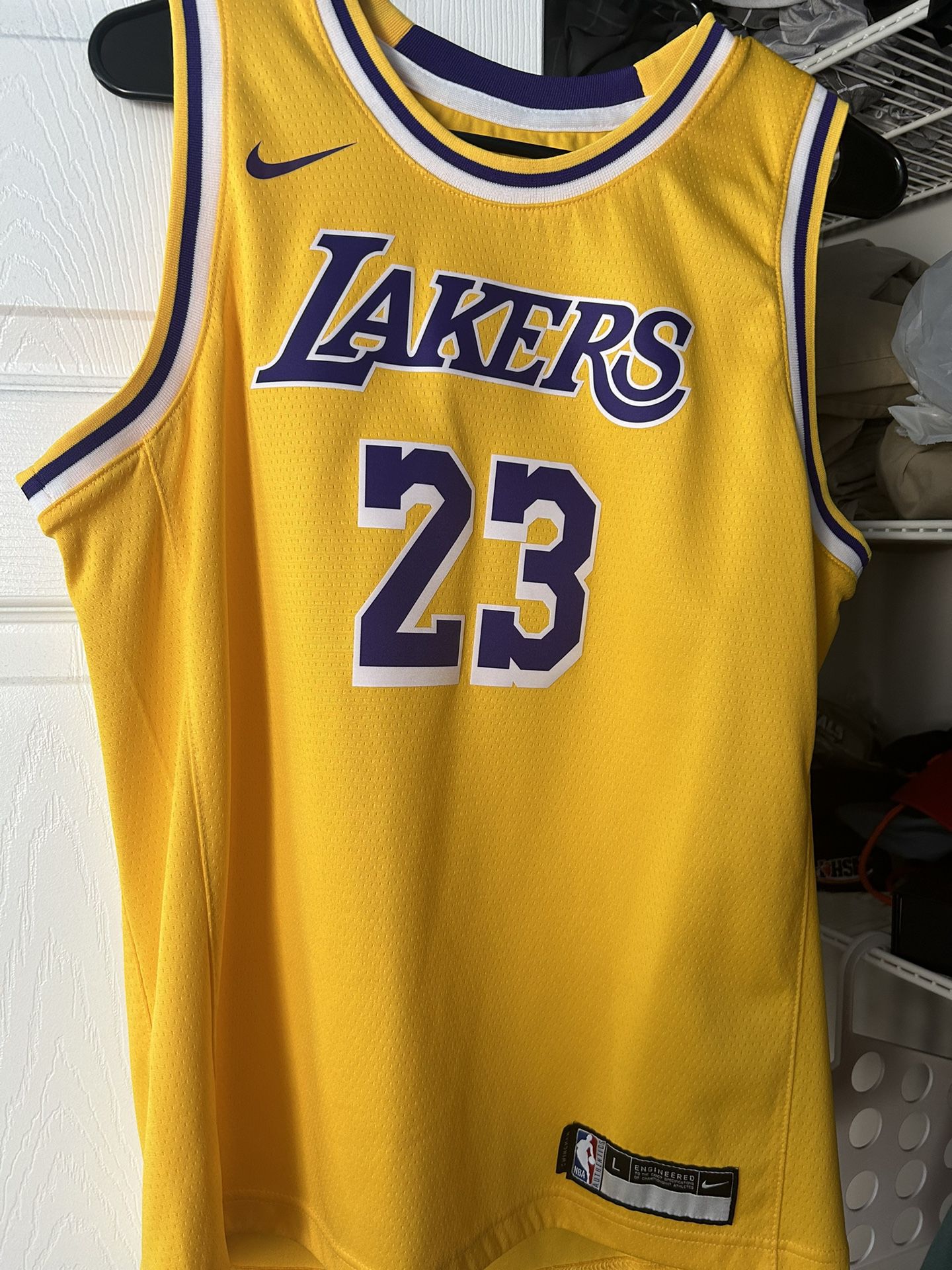 Lebron James Lakers Jersey Size LG