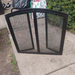 New Fireplace Grate Heavy Duty Fireplace Screen  Retails For $55 Online