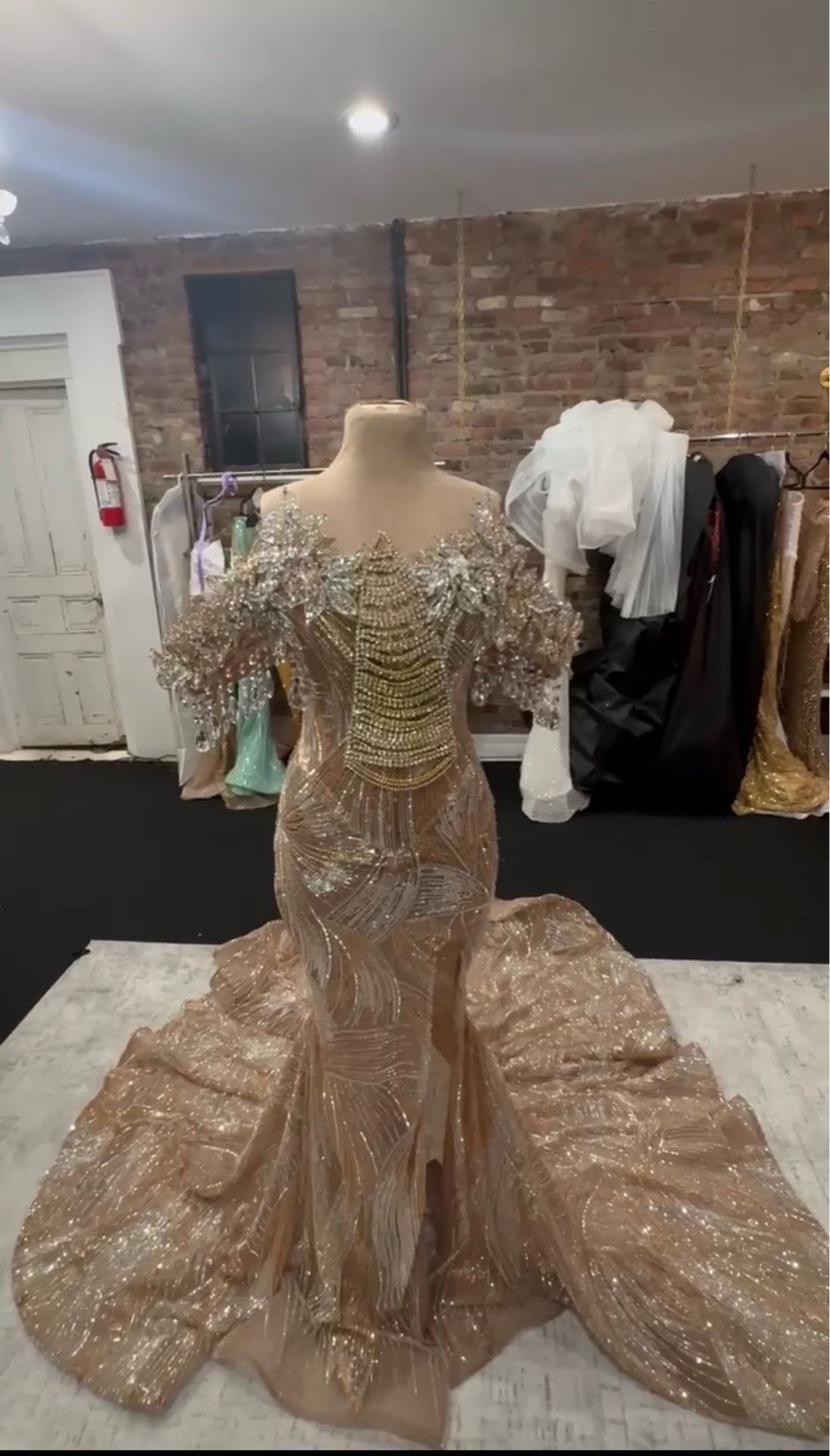 Custom-made dress
