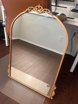 Gold Antique Mirror